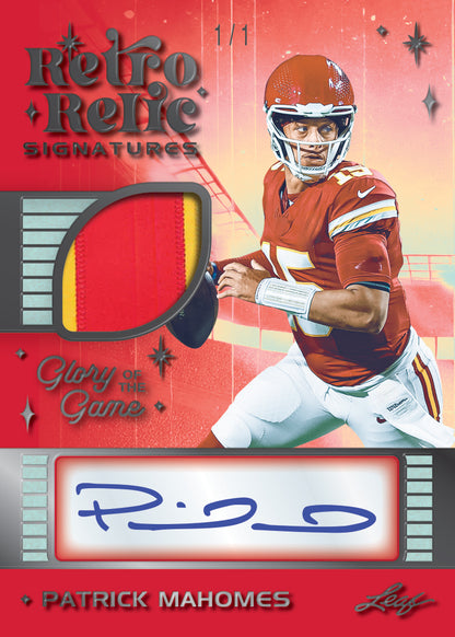 2025 Leaf Glory of the Game Football Hobby Box