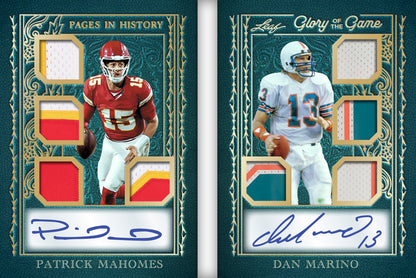2025 Leaf Glory of the Game Football Hobby Box
