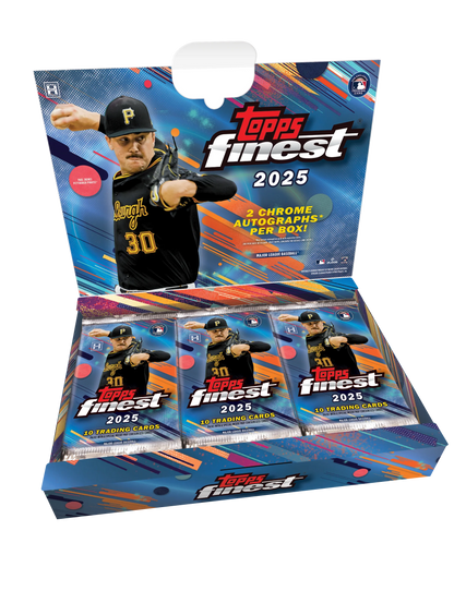 2025 Topps Finest MLB Baseball Hobby Box