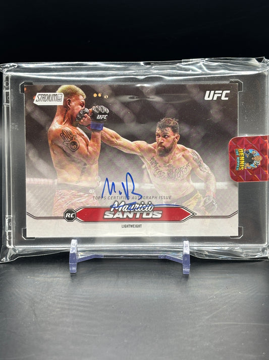 2026 Topps Stadium Club UFC Mauricio Santos Autograph