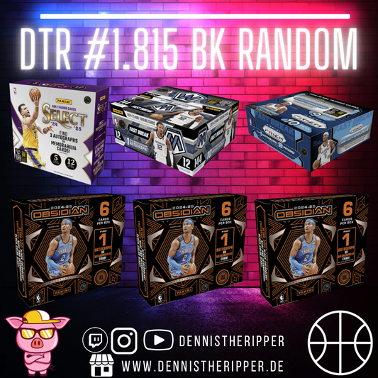 DTR #1815 BK Random Mixer Group Break PS 50% Filler
