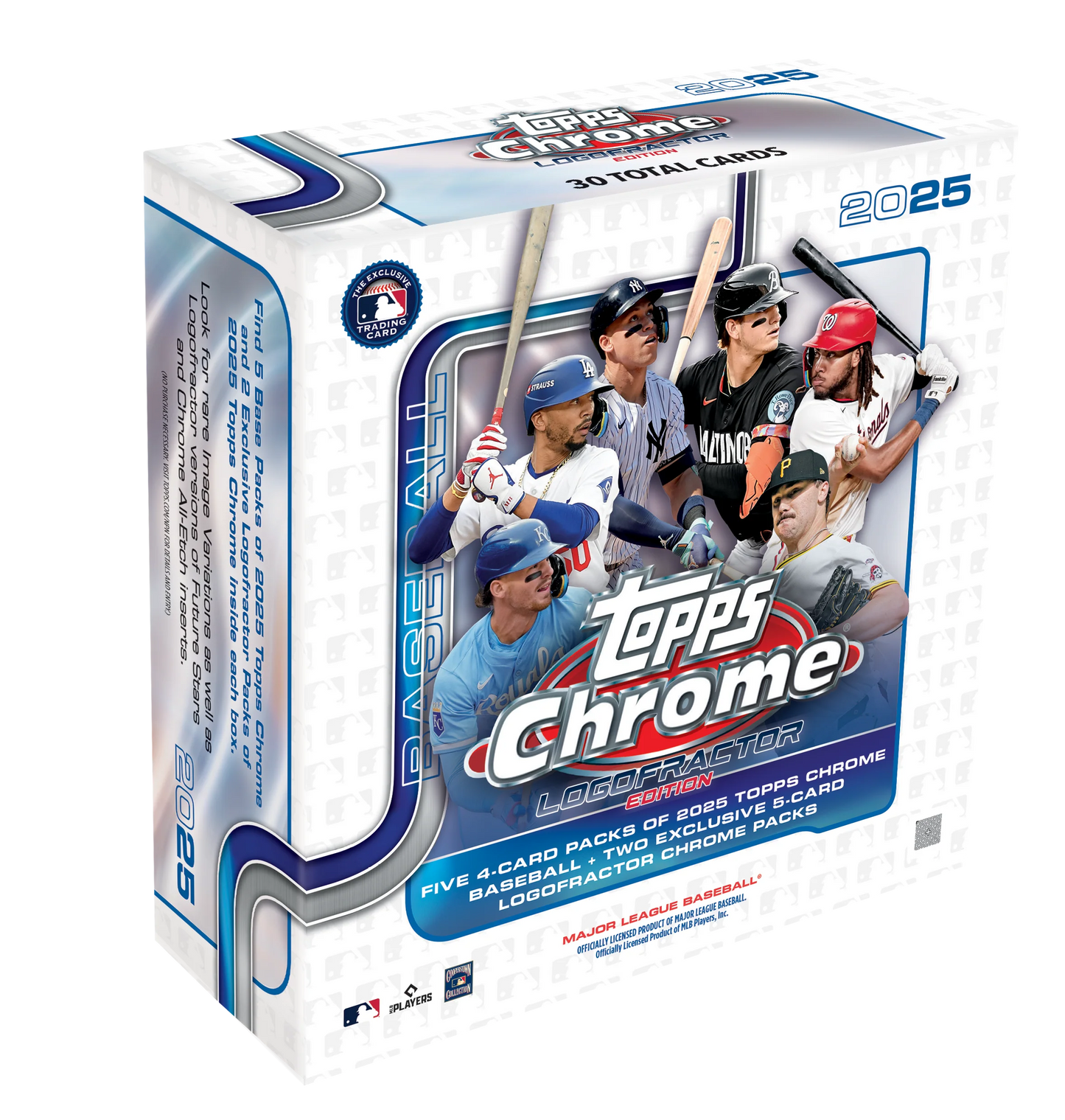 2025 Topps Chrome MLB Baseball Logofractor Box