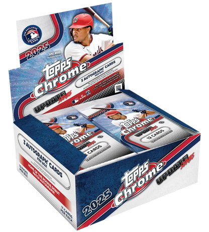 2025 Topps Chrome Update MLB Baseball Jumbo Box