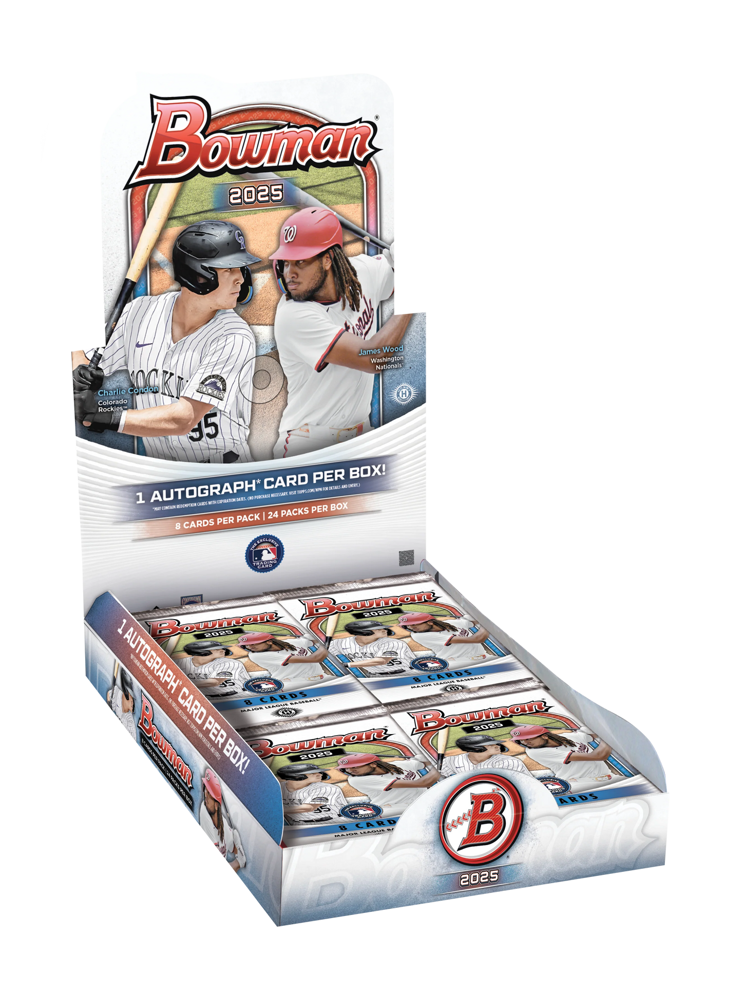 2025 Topps Bowman MLB Baseball Hobby Box