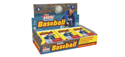 2024 Topps Heritage High Number MLB Baseball Hobby Box