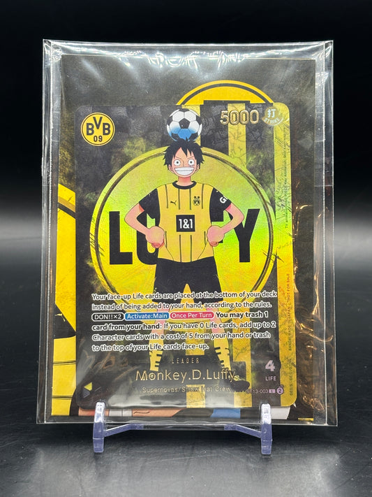2025 One Piece Promos BVB Match Day Monkey D. Luffy Sealed