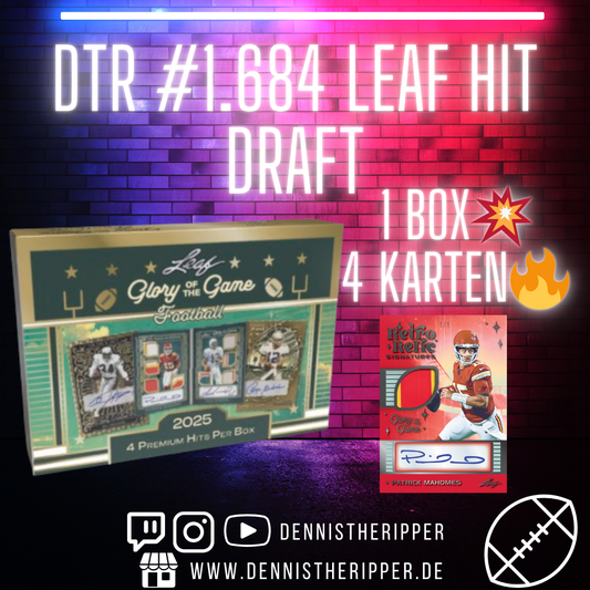 DTR #1684 Leaf Hit Draft Group Break