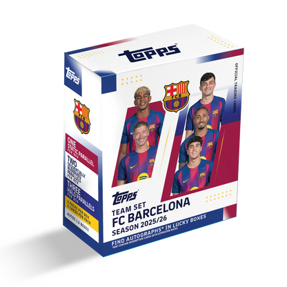 2025-2026 Topps FC Barcelona Team Set