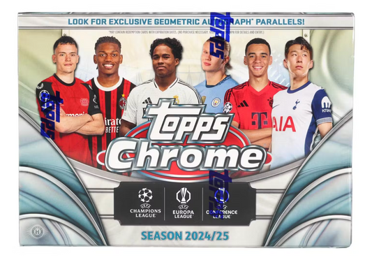 2024/25 Topps Chrome UEFA Club Competitions Breakers Delight Box