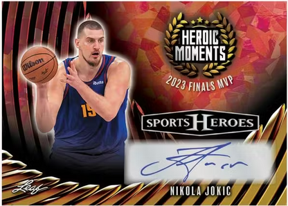 2026 Leaf Metal Super Sports Heroes Hobby Box