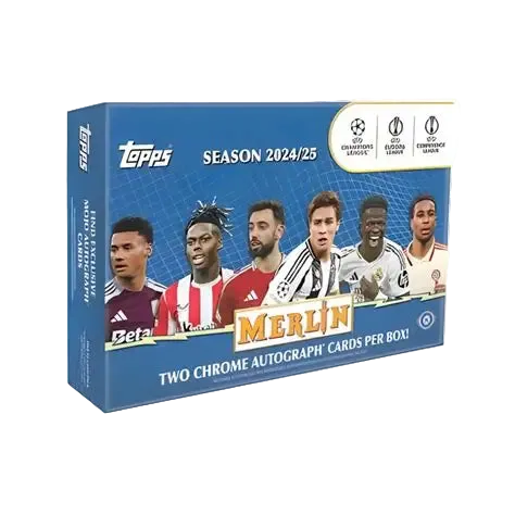 2024-25 Topps Merlin UEFA Club Competitions Breakers Delight Hobby Box