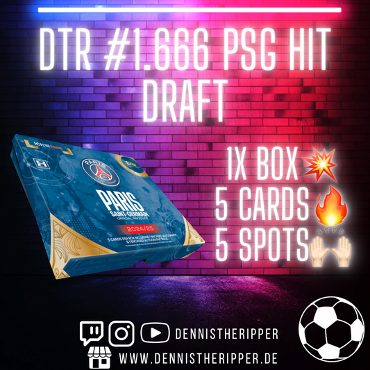 DTR #1666 PSG Hit Draft Group Break