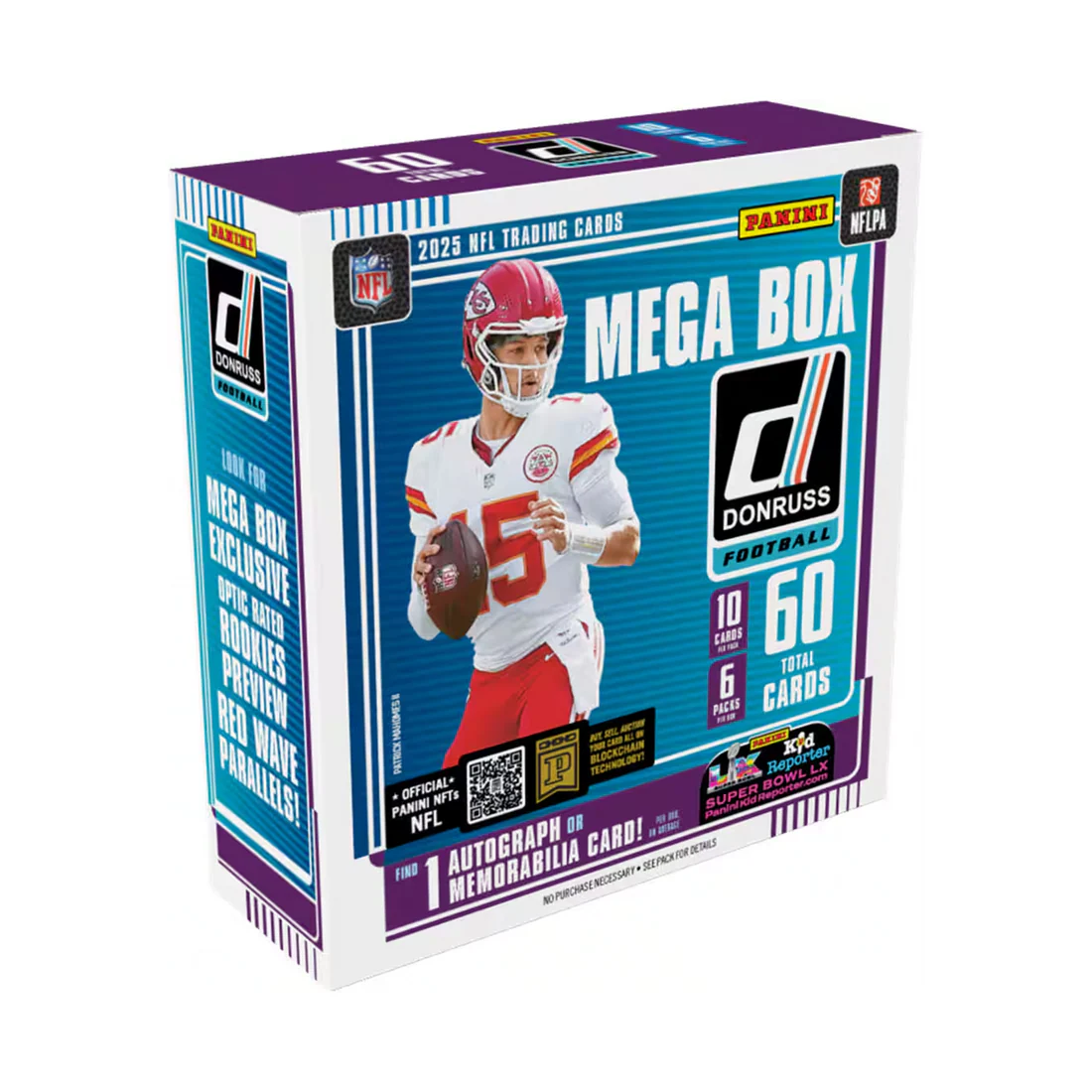 Panini America Donruss Football Mega Box 2025
