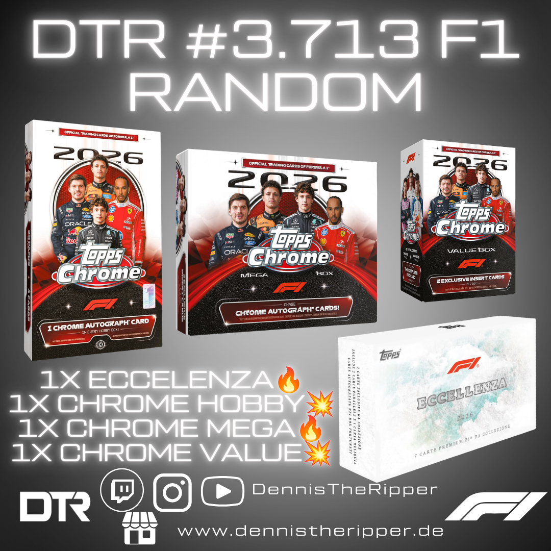 DTR #3713 F1 Eccellenza x Chrome 4 Boxer Random Group Break