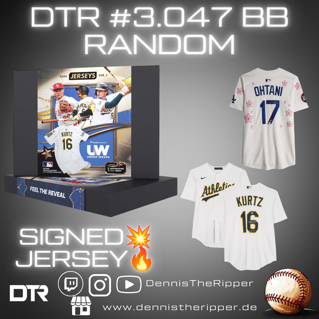 50% Filler DTR #3047 BB 2026 Underwraps Jerseys 1 Box Random Group Break