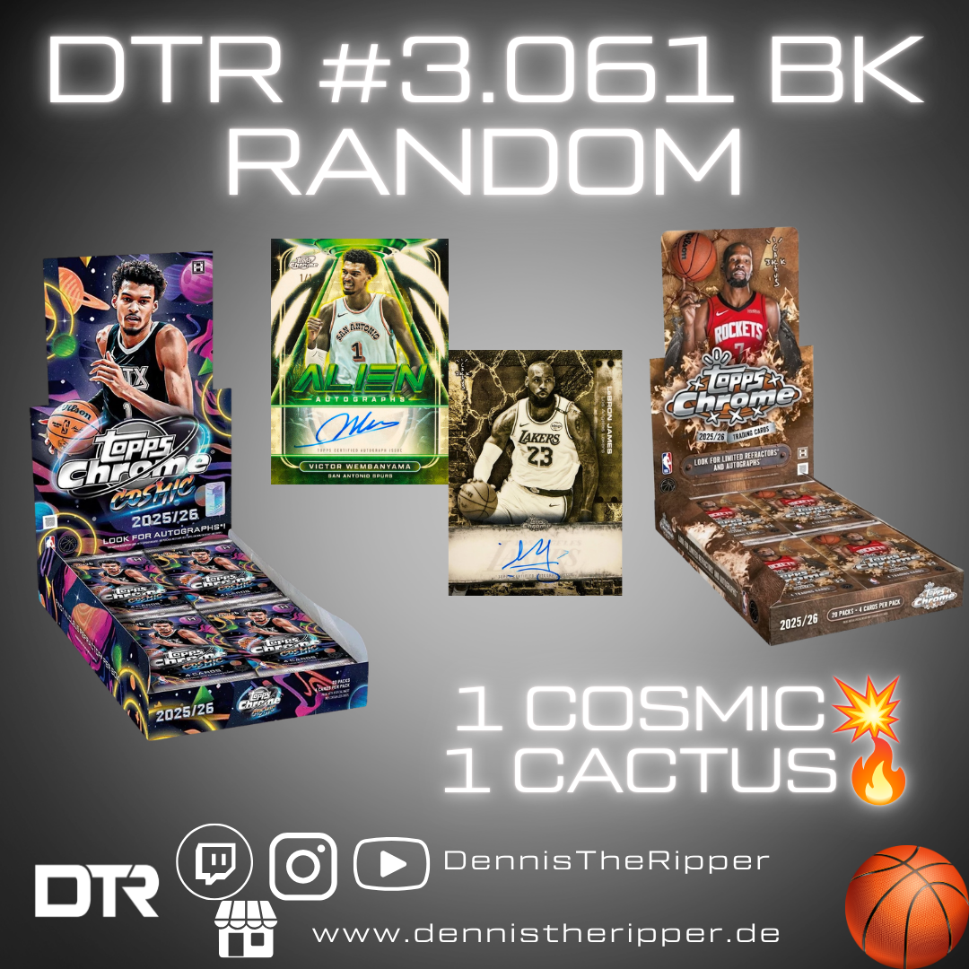 DTR #3061 BK Cactus x Cosmic 2 Boxer Random Group Break