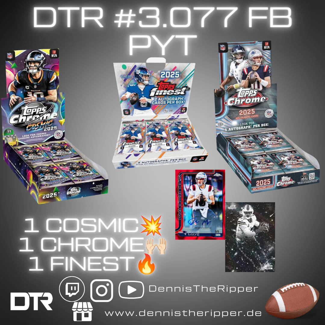 DTR #3077 FB Cosmic x Finest x Chrome 3 Boxer PYT Group Break