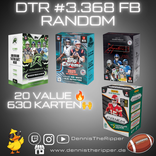 DTR #3368 FB Resurgence x Chrome x Signatures x Prizm 20 Boxer Random Group Break Free Spot 💥