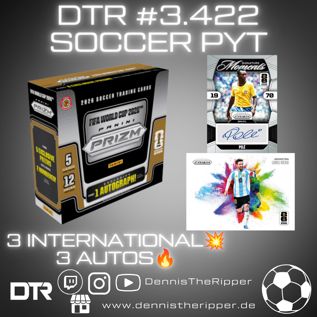 Mini 10 Filler 5 Sieger DTR #3422 Soccer Prizm World Cup International 3 Boxer PYT Group Break