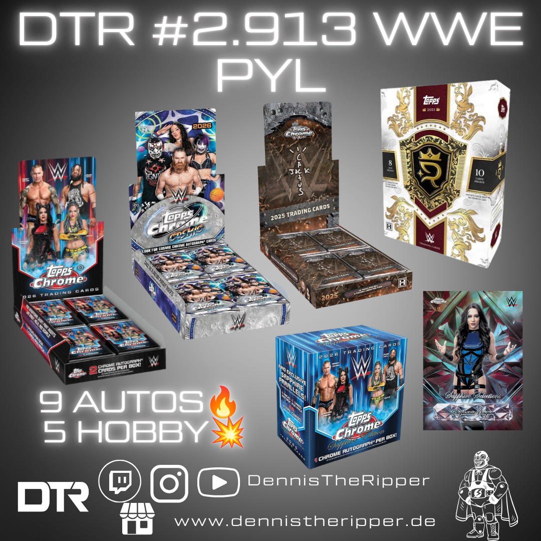DTR #2913 WWE All Mixer 5 Boxer PYL Group Break