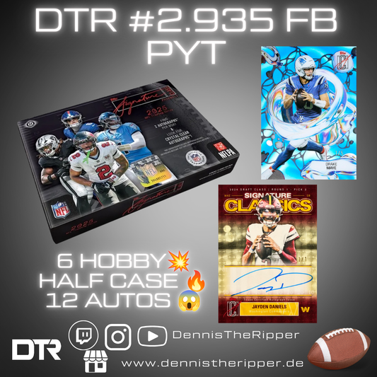 Mini 10% Filler GIGAFILLER! DTR #2935 FB Signature Class Hobby 1/2 Half Case PYT Group Break