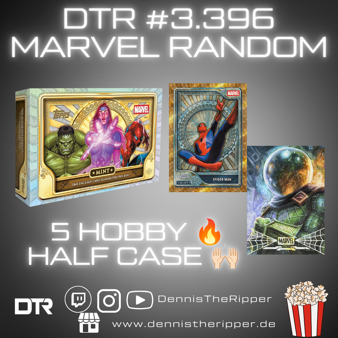 10% Filler DTR #3396 Marvel Mint Half Case Random Letter Group Break