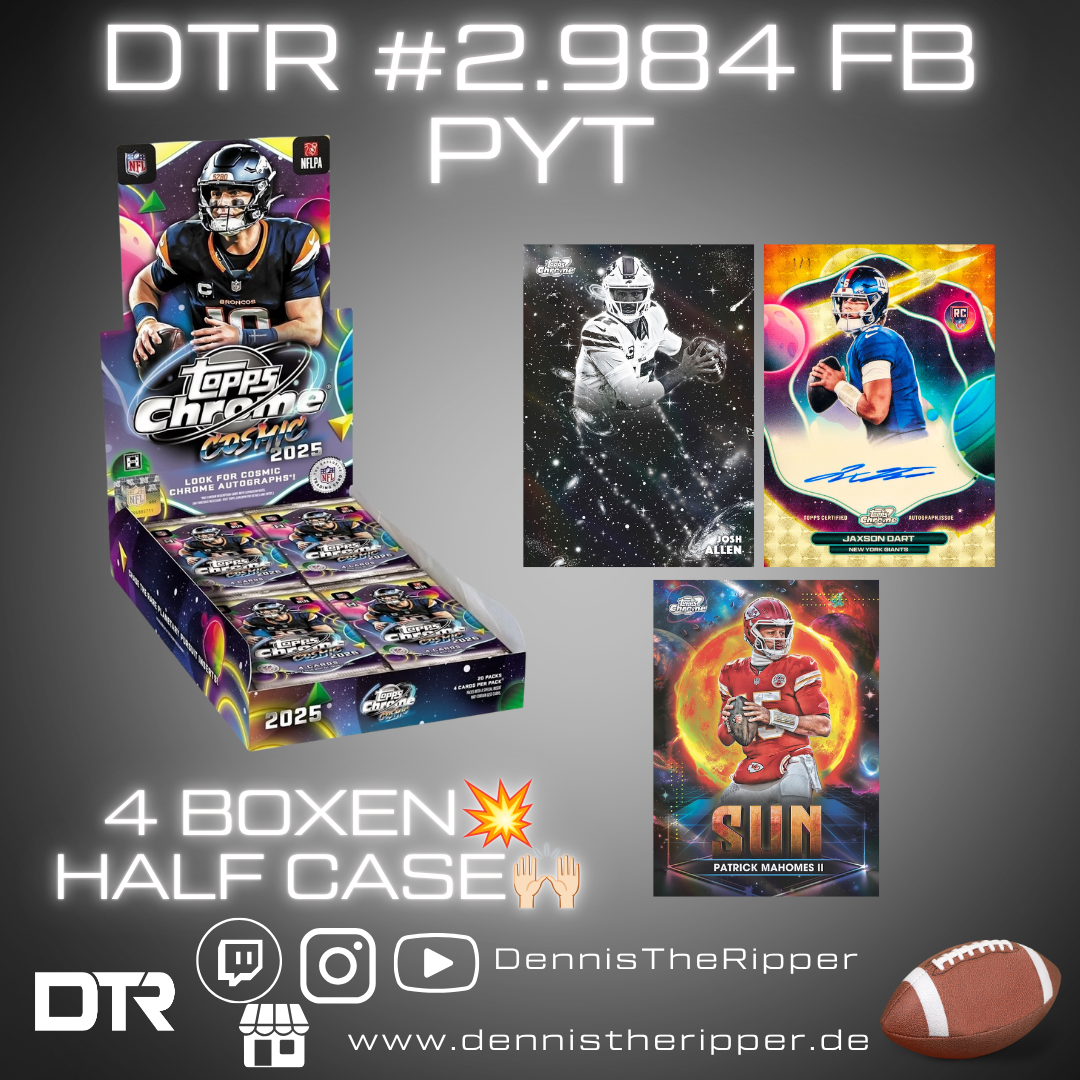DTR #2984 FB Cosmic 1/2 Half Case PYT Group Break