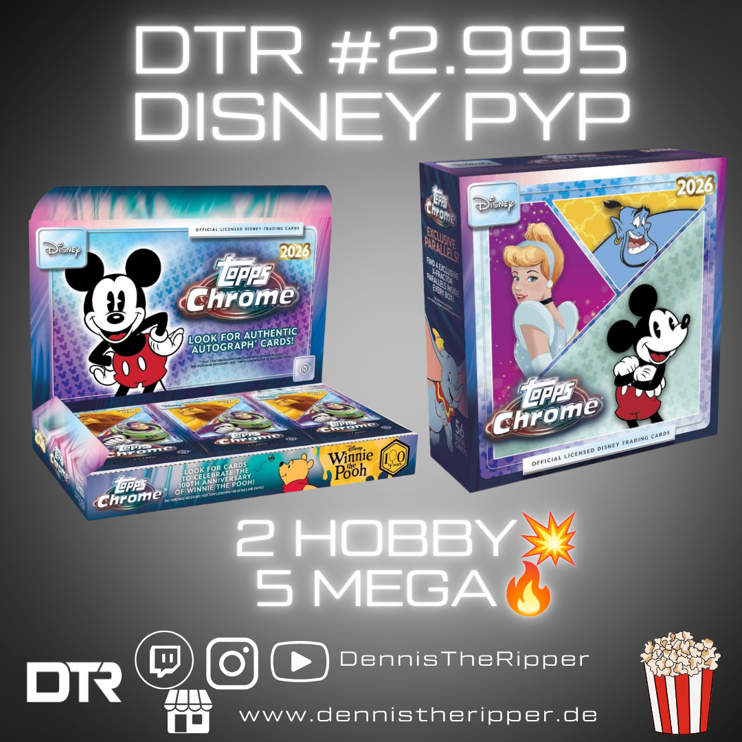DTR #2995 Disney Chrome Hobby x Mega 7 Boxer PYT/PYP Group Break