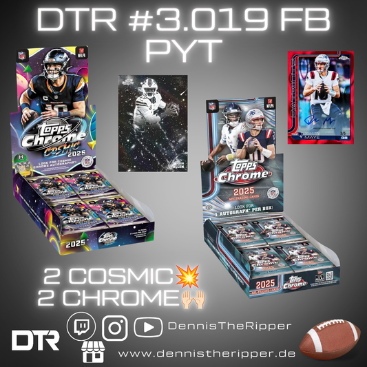 DTR #3019 FB Chrome x Cosmic 4 Boxer PYT Group Break