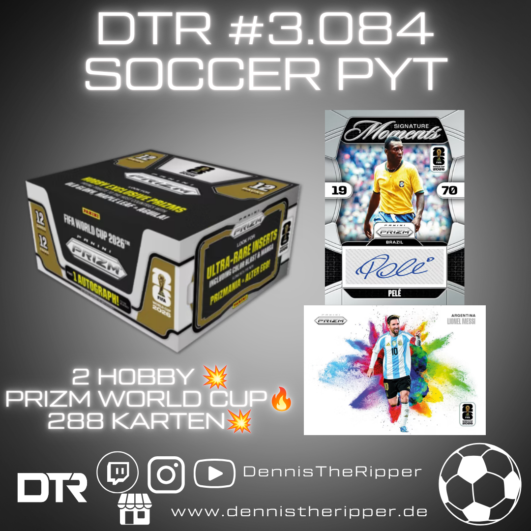 DTR #3084 Soccer Prizm World Cup 2 Boxer PYT Group Break