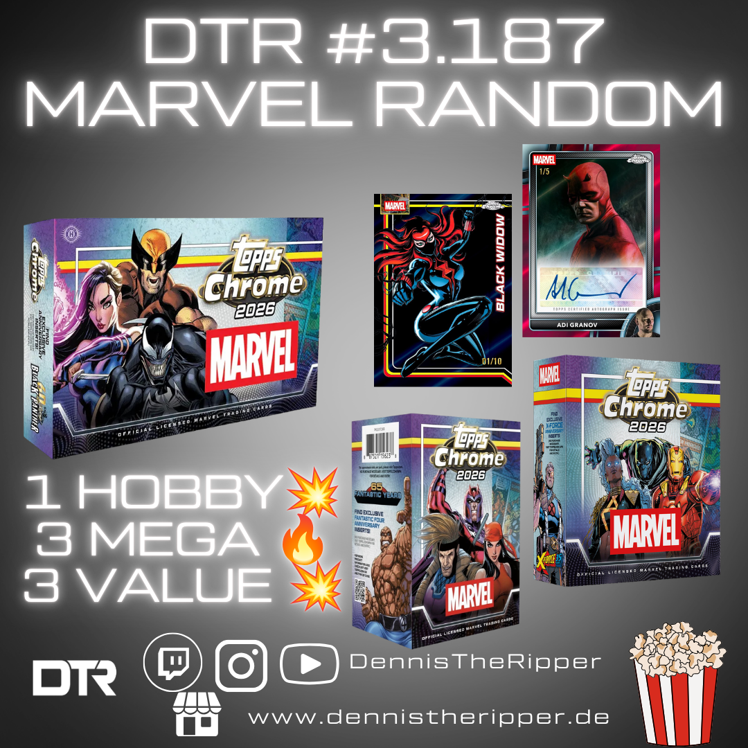 50% Filler DTR #3187 Marvel Chrome Mixer 7 Boxer Random Letter Group Break