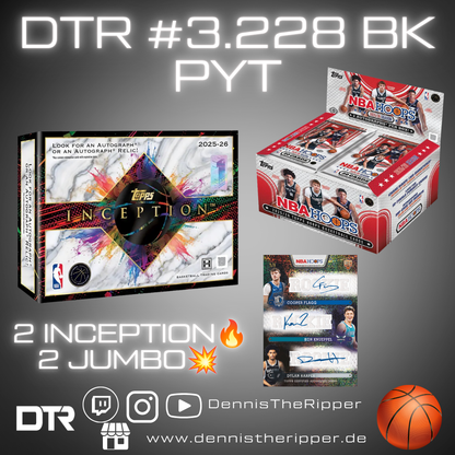 DTR #3228 BK Inception x Hoops PYT Group Break