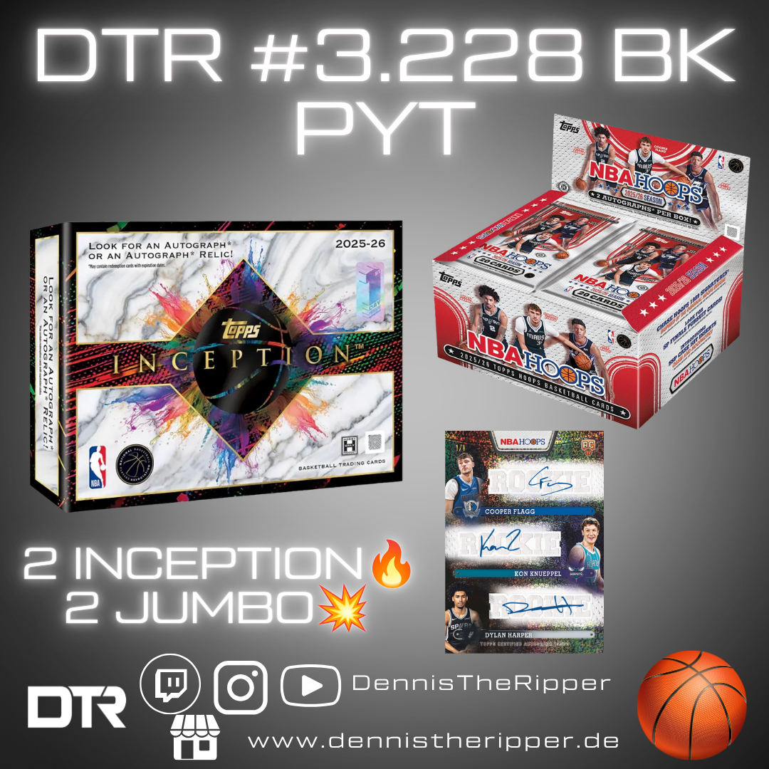 Mini 10% Filler GIGAFILLER! DTR #3228 BK Inception x Hoops PYT Group Break
