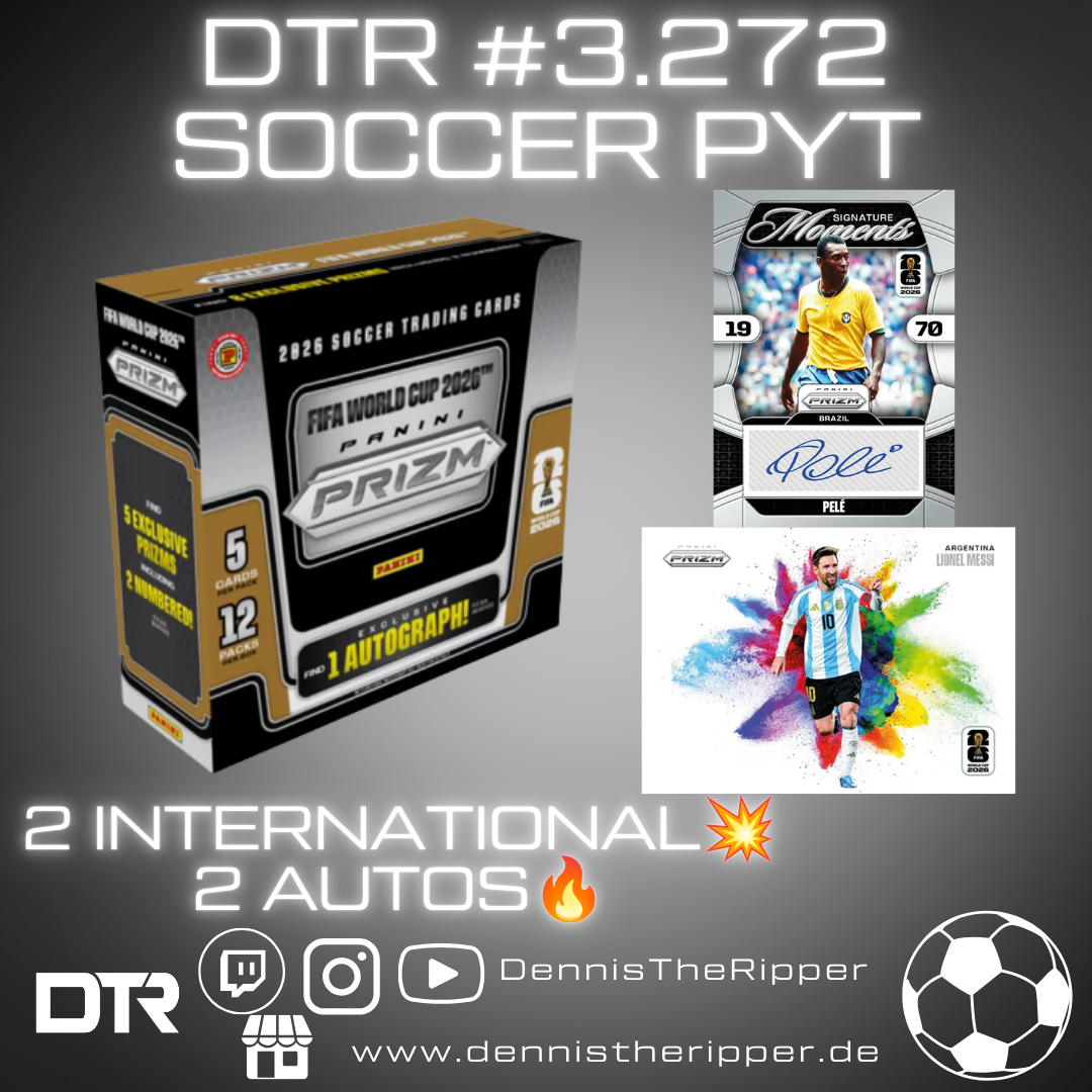 DTR #3272 Soccer Prizm World Cup International 2 Boxer PYT Group Break