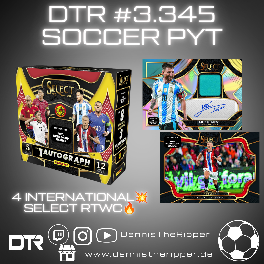DTR #3345 Soccer Select RTWC International 4 Boxer PYT/PYP Group Break
