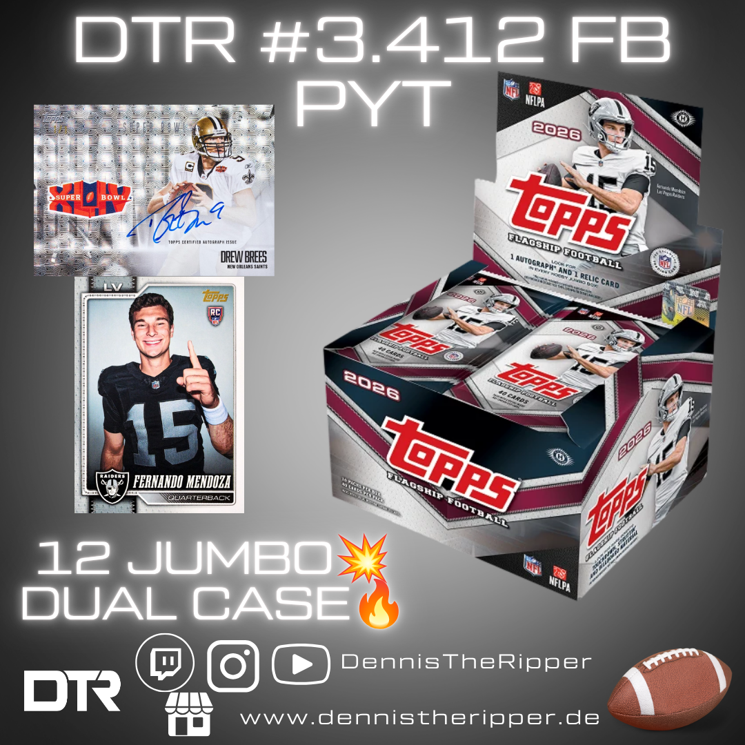 Mini 10 Filler 5 Sieger Green Bay Packers & Houston Texans & Indianapolis Colts DTR #3412 FB Flagship Jumbo Dual Full Case PYT Group Break
