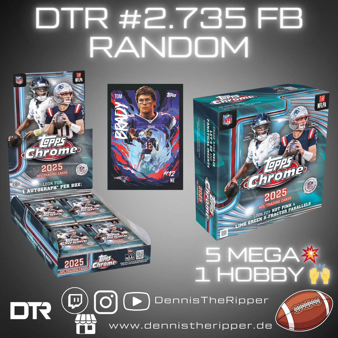 DTR #2735 FB Hobby x Mega 6 Boxer Random Group Break