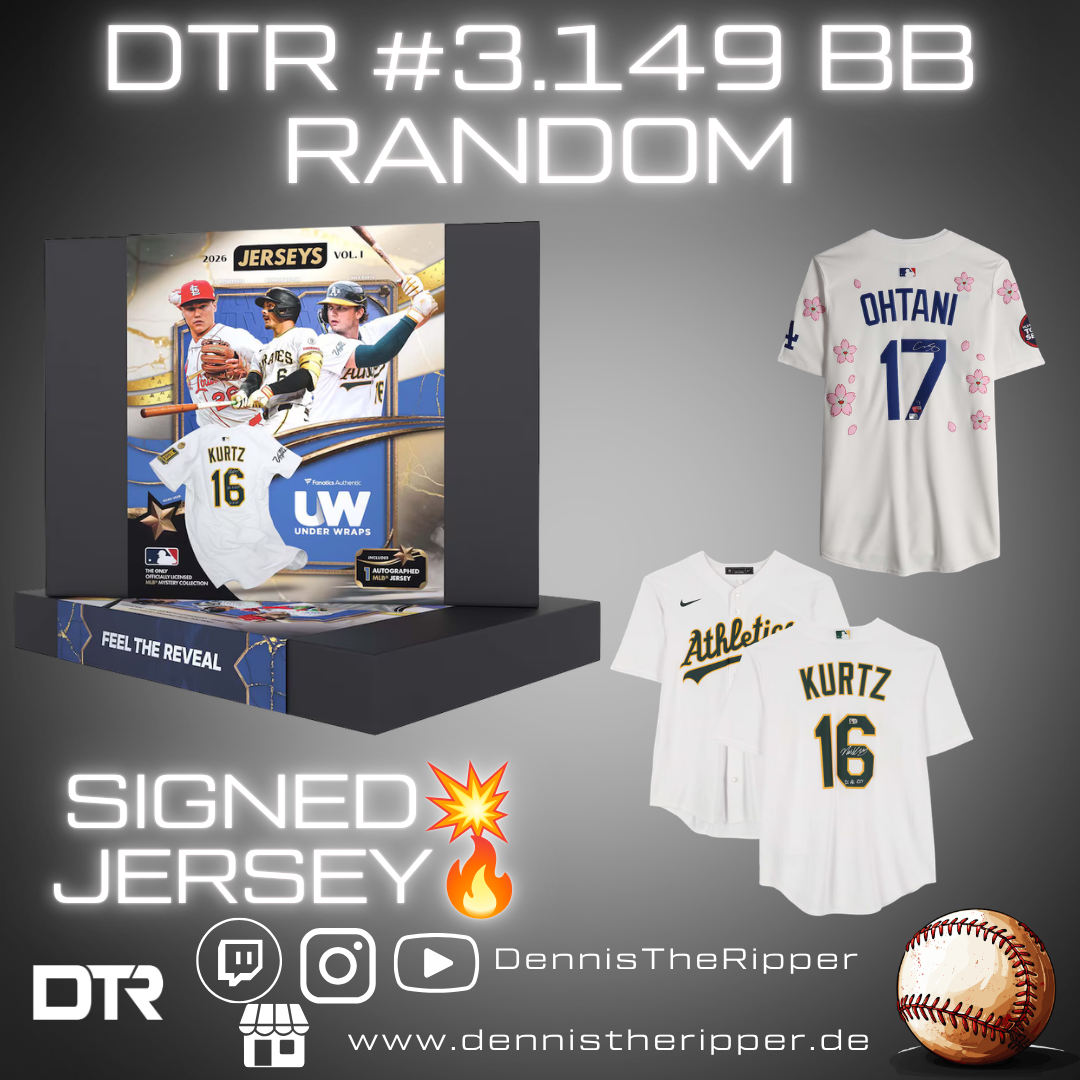 DTR #3149 BB 2026 Underwraps Jerseys 1 Box Random Group Break