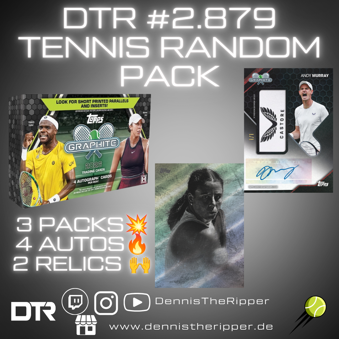 DTR #2879 Topps Graphite Tennis Random Pack 1 Box Random Group Break