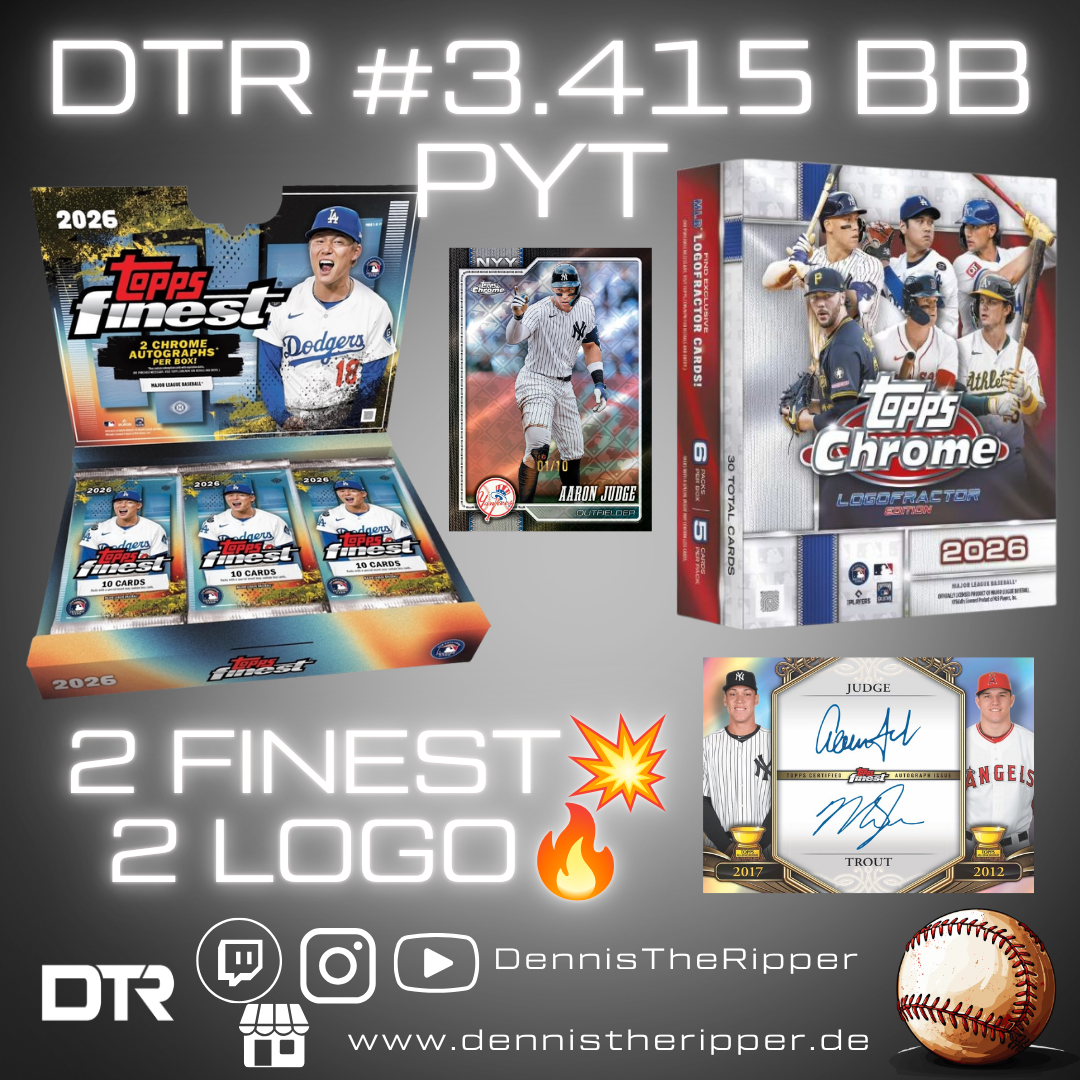 DTR #3415 BB Finest X Logofractor 4 Boxer PYT Group Break