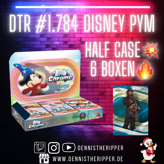 DTR #1784 Disney Chrome PYM/PYC Group Break Half Case