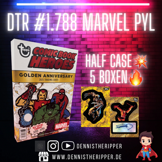 DTR #1788 Marvel Comic Book Half Case Group Break PYC/PYL