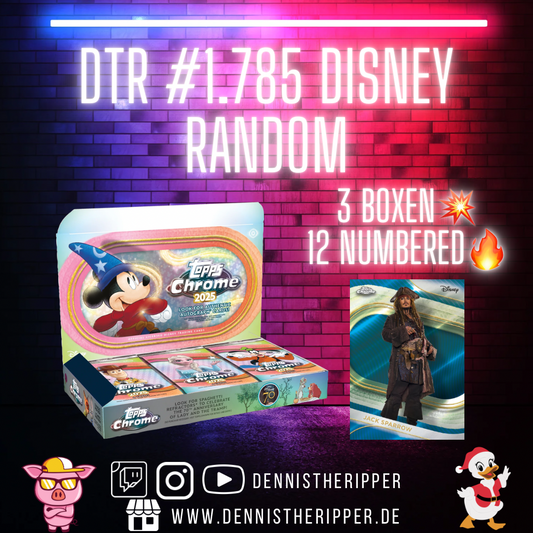 DTR #1785 Disney Chrome Random Group Break PS