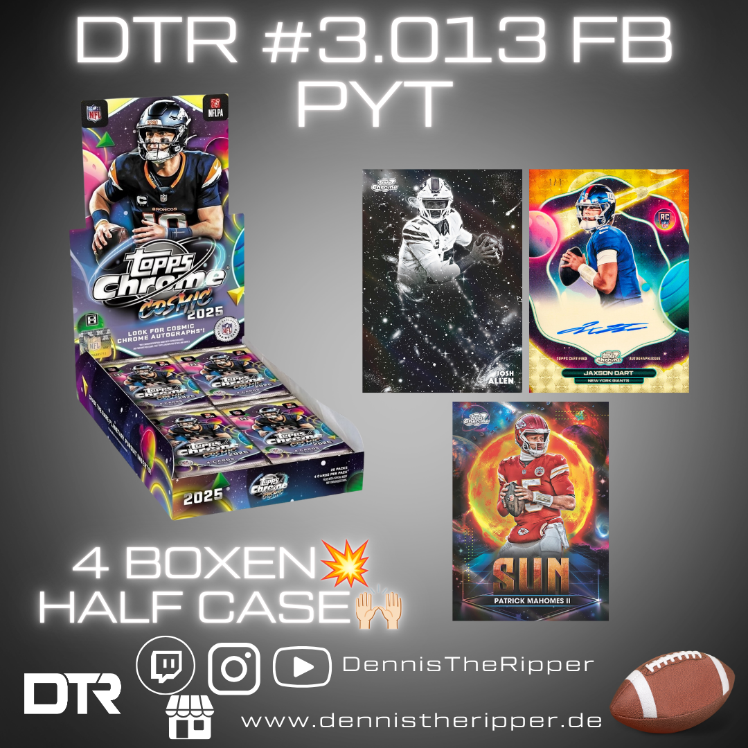 DTR #3013 FB Cosmic 2/2 Half Case PYT Group Break