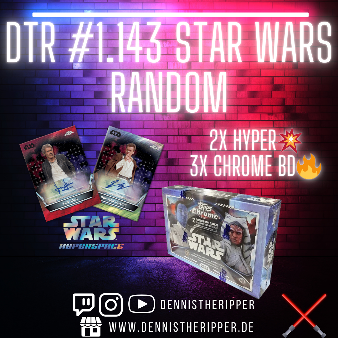 DTR #1143 Star Wars Random Group Break 25% Filler