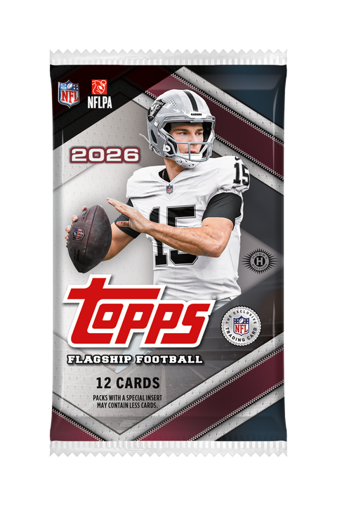 2026 Topps Flagship Football Hobby Pack