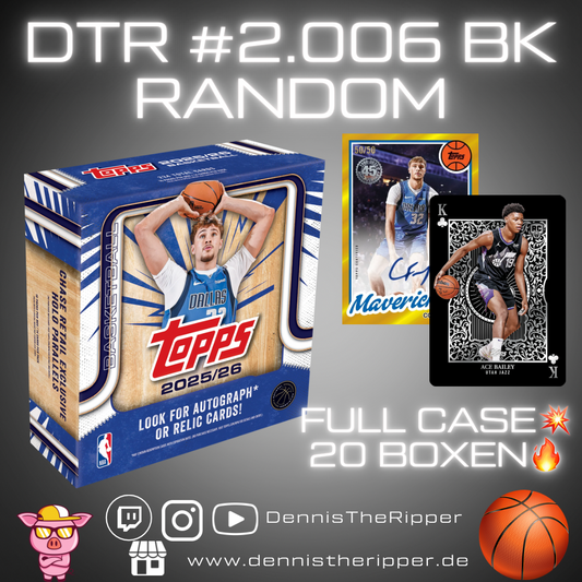 DTR #2006 BK Mega Random Full Case Group Break PS