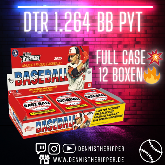DTR #1264 BB Heritage Full Case Group Break PYT