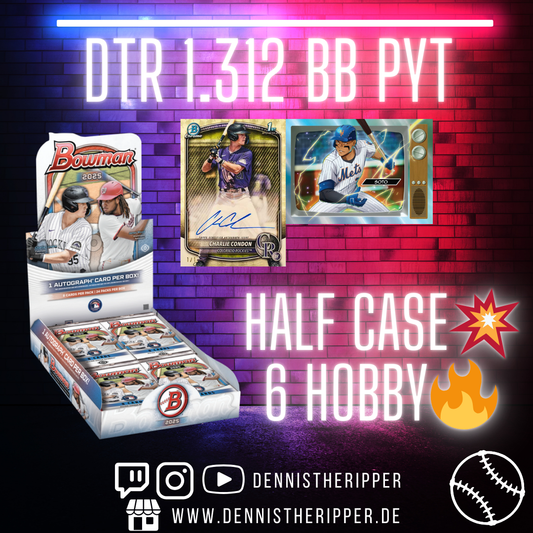 DTR #1312 BB Bowman Hobby Half Case Group Break PYT 2/2