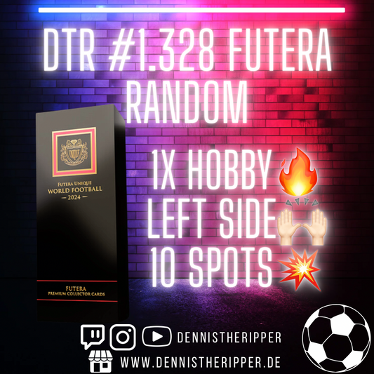 DTR #1328 Soccer Futera Random Group Break